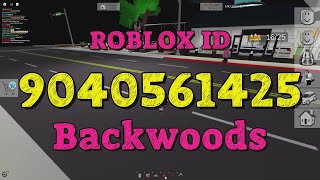 BACKWOODS Roblox Song Codes [upl. by Niram]