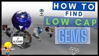 How To Find Low Cap Crypto Gems  Tutorial [upl. by Gnat409]