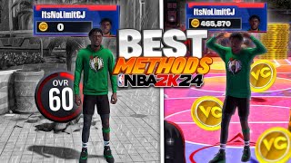 NEW BEST amp FASTEST WAYS TO GET VC ON NBA 2K24 TOP METHODS TO GET VC EASY ON NBA2K24 [upl. by Ardnossak584]