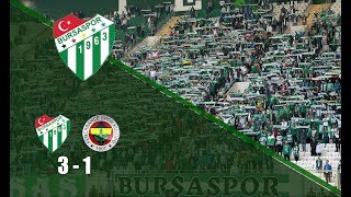 Bursaspor 3  1 Fenerbahçe 11022010 [upl. by Rodriguez949]