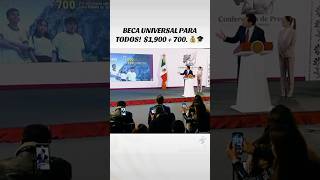 NUEVA BECA UNIVERSAL 1900  700 💰🎓💰 becasbenitojuarez estudiantes primaria secundaria [upl. by Nueormahc]