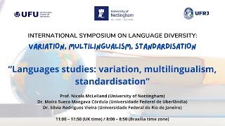 Opening panel “Languages studies variation multilingualism standardisation” [upl. by Aniluap]