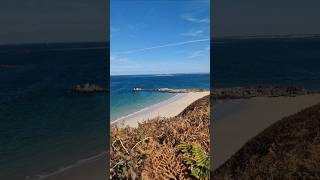 Pointe du Nick paysage paradisiaque 🌊 Saintlunaire France  Short video 4k 2024 saintlunaire [upl. by Aruol708]