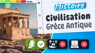 Quiz  Civilisation grecque Histoire [upl. by Nospmis]