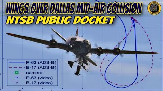 NTSB Docket Wings Over Dallas B17 MidAir Collision Nov 2022 [upl. by Corina811]