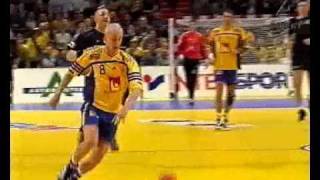 Sweden vs Germany EM2002 Handball Part 814 [upl. by Osanna]