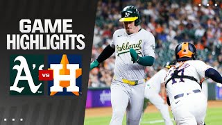 As vs Astros Game Highlights 91024  MLB Highlights [upl. by Alison]