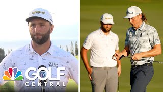 Jon Rahm Cameron Smith duel in Sentry Tournament of Champions Round 3  Golf Central  Golf Channel [upl. by Sedgewick]