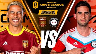 🔴PERSAS FC vs LOS CHAMOS FC  JORNADA 6  PARTIDO COMPLETO kingsleague [upl. by Andee]