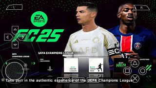 FIFA 2025 PPSSPP Android Offline 4K Camera  EA FC 25 PPSSPP HD Graphics Updated Transfer 202425 [upl. by Lenette276]