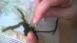 Tutorial on Victorian Cross Stitch Part 8 [upl. by Marj]