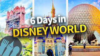 The ULTIMATE 6 Day Disney World Trip Itinerary [upl. by Ahsimrac]