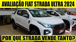 AVALIAÇÃO PICAPE FIAT STRADA ULTRA 2024  VALE A PENA O CÂMBIO AUTOMATICO [upl. by Erickson]