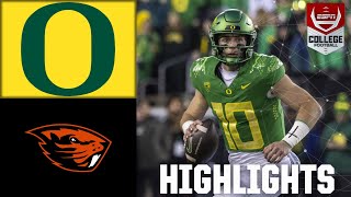 Oregon State Beavers vs Oregon Ducks  Full Game Highlights [upl. by Ahsinar]