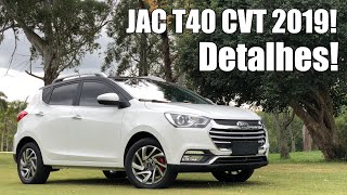 Novo JAC T40 CVT 2019 16 em Detalhes  Falando de Carro [upl. by Riccardo]