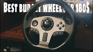 PXN V9 Steering Wheel Review And how to set up in BeamNG [upl. by Karlis]