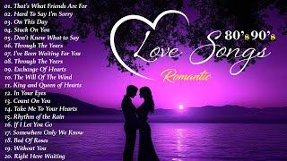 Top 20 Romantic Love Songs of All Time 💕 Greatest Romantic Songs Ever  70s 80s 90s Love Playlist [upl. by Erminia799]