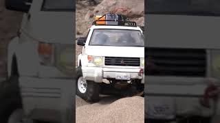 RC Mitsubishi Pajero Wagon Beach run  Element Enduro IFS [upl. by Aun447]