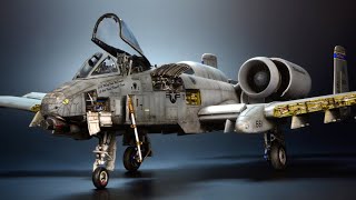 A10 Thunderbolt II Black Snake  Italeri 172  Aircraft Model [upl. by Slohcin]