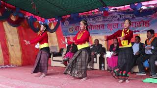 lahana le jurayo ki beautiful dance by students at Vidhya mandir secondary school [upl. by Ennoirb]