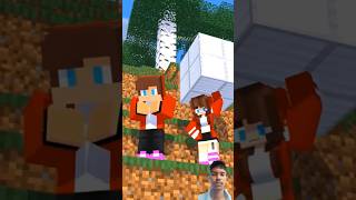 HELP Mikey Climb Mountain  MAIZEN Minecraft Animation shots video youtube [upl. by Eillit]