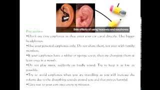 Using Earphones Risks and Precautions [upl. by Lramaj320]