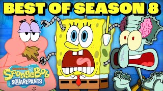 BEST of SpongeBob Season 8  2 Hour Compilation  SpongeBob [upl. by Paulette496]