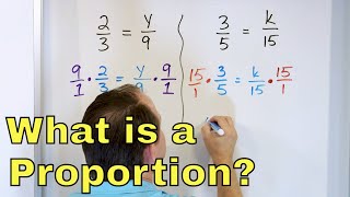 What is a Proportion in Math Calculate amp Solve Proportions amp Equations  633 [upl. by Aisetal]