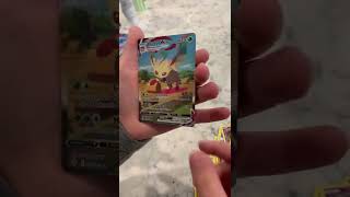 LEAFEON VMAX Alternate Art Secret Rare Pull Evolving Skies [upl. by Yaras]