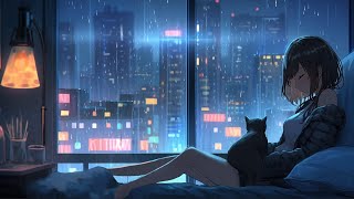 Relaxing Sleep Music with Soft Rain Sounds  Fall Asleep Instantly Insomnia Cozy Piano Music [upl. by Dorolice663]