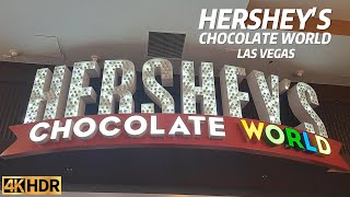 HERSHEYS CHOCOLATE WORLD 🍫 WALKING TOUR  4K  LAS VEGAS NEVADA [upl. by Gasper]