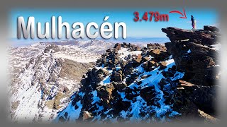 ✅🏔️ Mulhacén 3479m por Hoya del Portillo  Sierra Nevada [upl. by Aicilyhp]