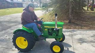 John Deere 5020 Mini Farm Tractor [upl. by Putnam195]