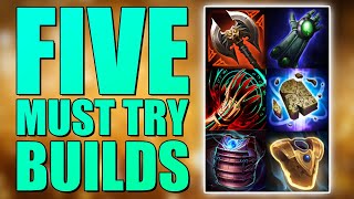 Five builds you NEED to try in SMITE Patch 112 [upl. by Rind]