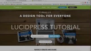 Lucidpress Tutorial [upl. by Redienhcs]