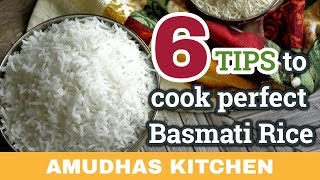 6 Tips to cook perfect Basmati rice in Tamil  Long Grain  Non Sticky  Easy Method [upl. by Yojal]