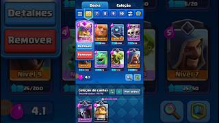 OS MELHORES DECKS PARA ARENA 7 NO CLASH ROYALE shorts [upl. by Llyrehc]