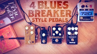 4 Blues Breaker Style Pedals Shootout JHS Mooer Snouse Wampler [upl. by Dalury]