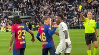 GAVI VS VINICIUS JR FIGHT DURING EL CLASICO [upl. by Yehudit]