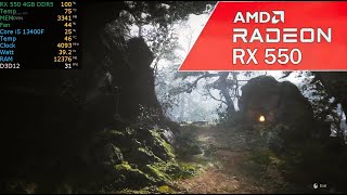 RX 550 4GB Gaming Test [upl. by Maighdiln126]