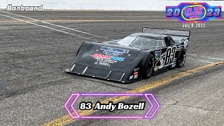 July 8 2023  Andy Bozell InCar Cam  The Kalamazoo Klash XXXI  Kalamazoo Speedway [upl. by Blayze]