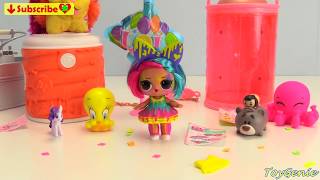 Unboxing My Little Pony Surprise Eggs LOL Dolls Hairgoals Disney Surprises [upl. by Ahsienar]