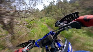 2023 YZ250 RAW POV Trail Riding  Enduro  Pure 2 Stroke [upl. by Tegan]