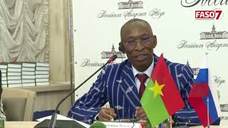 Dr Appolinnaire Kyélem présente son livre sur Thomas Sankara en Russie [upl. by Gally]