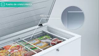 Congeladores de Hisense Máxima calidad y tecnología [upl. by Wainwright545]