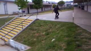 Carlsbad gap ollie try fakie flip pekas michael [upl. by Arratoon]