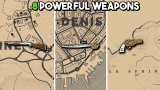 POWERFUL Weapons You can get EARLY in Red Dead Redemption 2 [upl. by Nylahs541]