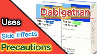 Dabigatran Pradaxa Mechanism of action  dabister 110 mg tablet [upl. by Anitnatsnok95]