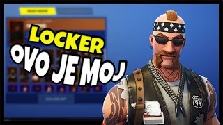 FORTNITE  OVO JE MOJ LOCKER [upl. by Jordison]