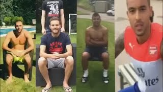 Ice Bucket Challenge Compilation ● BEST FOOTBALL PLAYERS Benzema El Shaarawy Sterling Aguero [upl. by Adachi909]